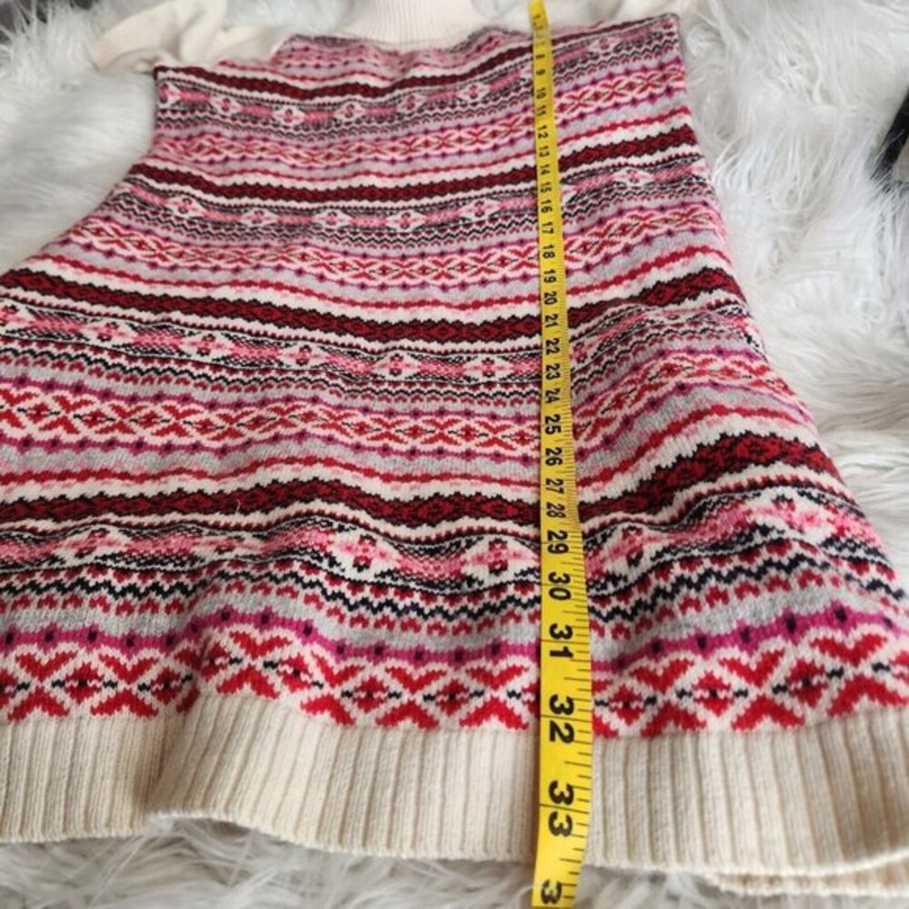 Tommy Hilfiger Sweater Dress Tunic‎ Multi Color Turtleneck Casual Size M - Picture 8 of 12